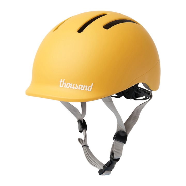 Casca copii THOUSAND Jr. Toddler Hello Yellow (45 - 49 cm)