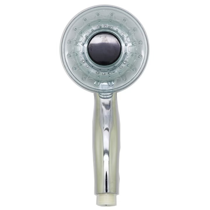 Cap de dus, Display Digital cu LED care indica temperature apei, Lumini colorate care se schimba in functie de temperatura apei, Design modern si atractiv, Calitate premium, Multicolor, Filtru granule minerale