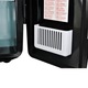 Mini frigider auto portabil cosmetice cu capacitate 4L KESNUP, conectare la bricheta, functie 2-in-1 de racire (-18°C - 22 °C grade) si incalzire (55°C - 65°C grade), alimentare 220V / 12V, putere 30W, zgomot redus, dimensiune 23.5 x 17.5 x 25 cm, Negru