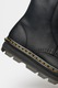 Dr. Martens, Ghete slip-on unisex de piele, fara sireturi Zebzag, Negru