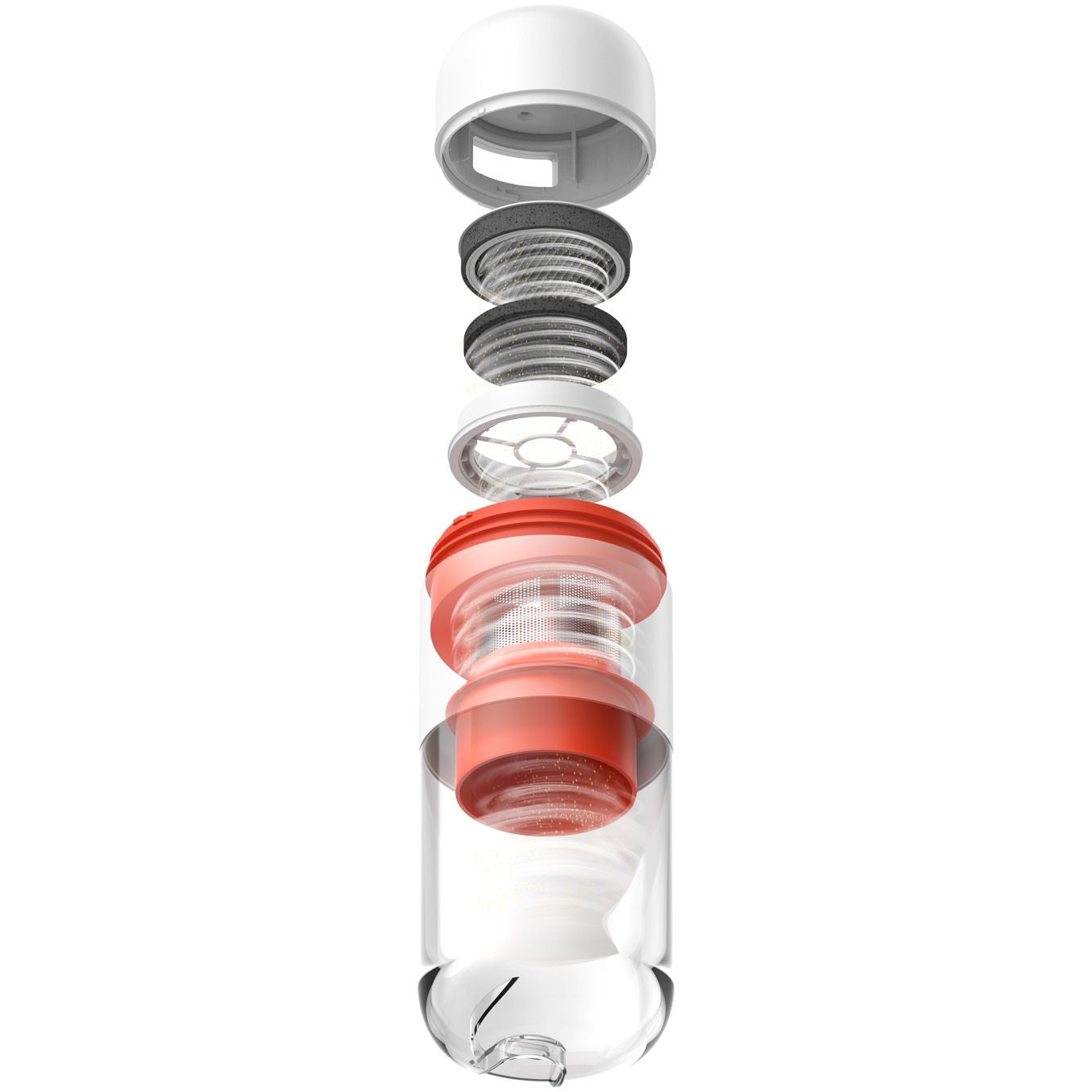Aspirator Xiaomi Dust Mite Pro BHR8943EU pentru indepartarea acarienilor, 14kPa, 400W, UV sterilizare, ultrasunete, filtrare HEPA, perie electrica spiralata, senzor inteligent, recipient transparent pentru praf, alb