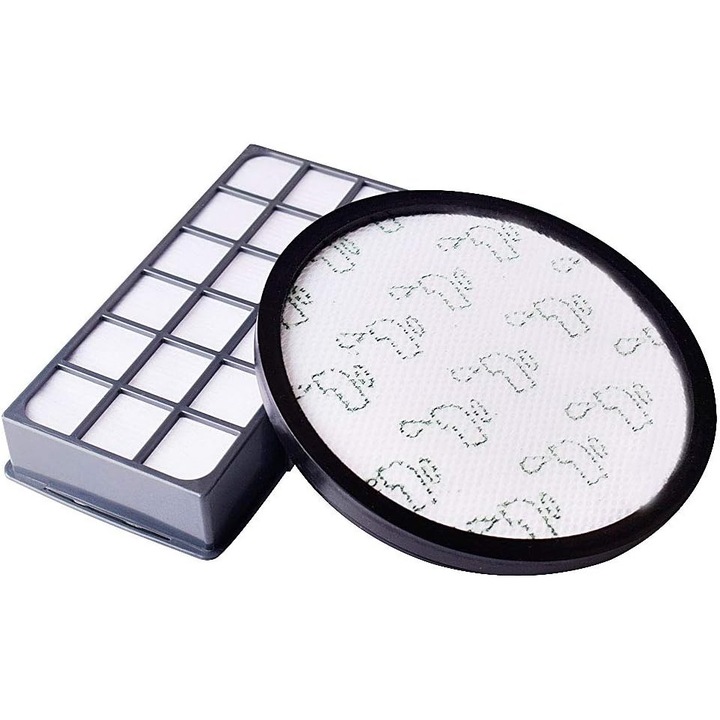 Filtru de inlocuire pentru aspirator X-Trem Power Cyclonic, 1 set, 17cm rotund, 19x9.7cm dreptunghiular, lavabil