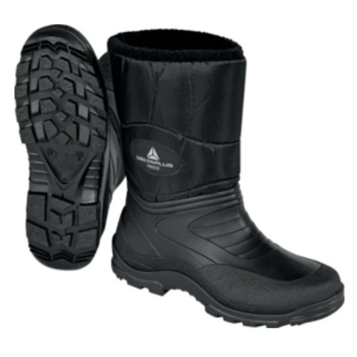 Cizme tip ghete de iarna captusite, pentru temperaturi extreme, FREEZE, culoarea negru NEGRU 47