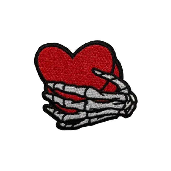 Petic Brodat Decorativ, Multicolor, 7 x 7 cm