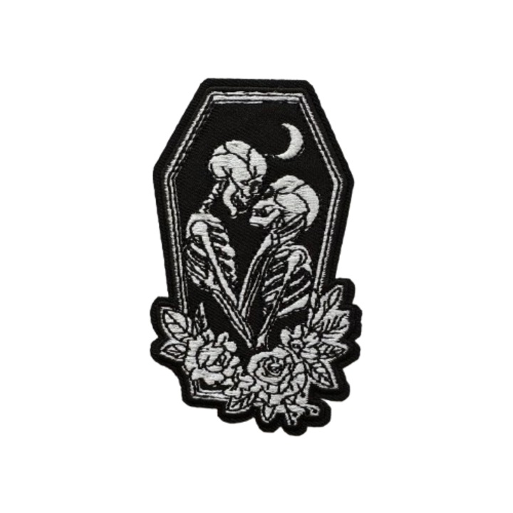 Petic Brodat Decorativ, Multicolor, 9 x 6 cm