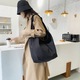 Geanta crossbody dama, capacitate mare, material textil, multicolor, 1 buc.