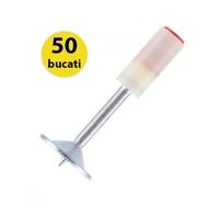 Set Rezerva 50 Cuie Rotunde pentru Pistol Pneumatic de Batut Cuie in Beton si Metal, Calibru 7.2 mm