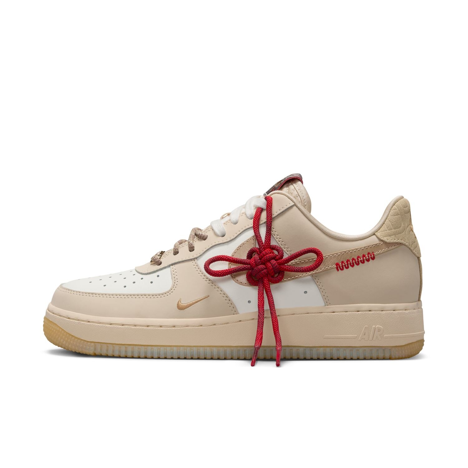 Pantofi sport, Nike, Wmns Air Force 1 '07 Lx Cn, Piele naturala