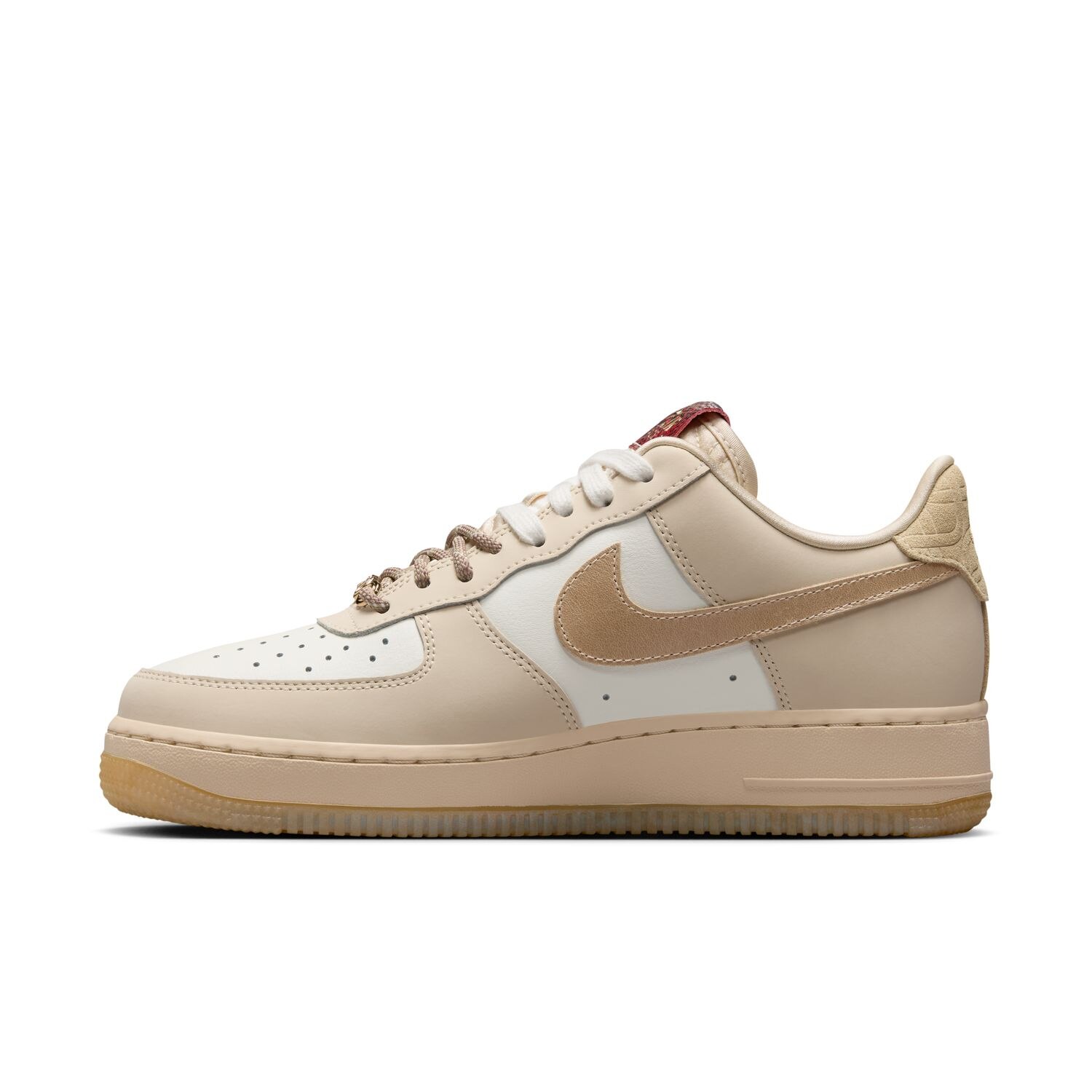 Pantofi sport, Nike, Wmns Air Force 1 '07 Lx Cn, Piele naturala