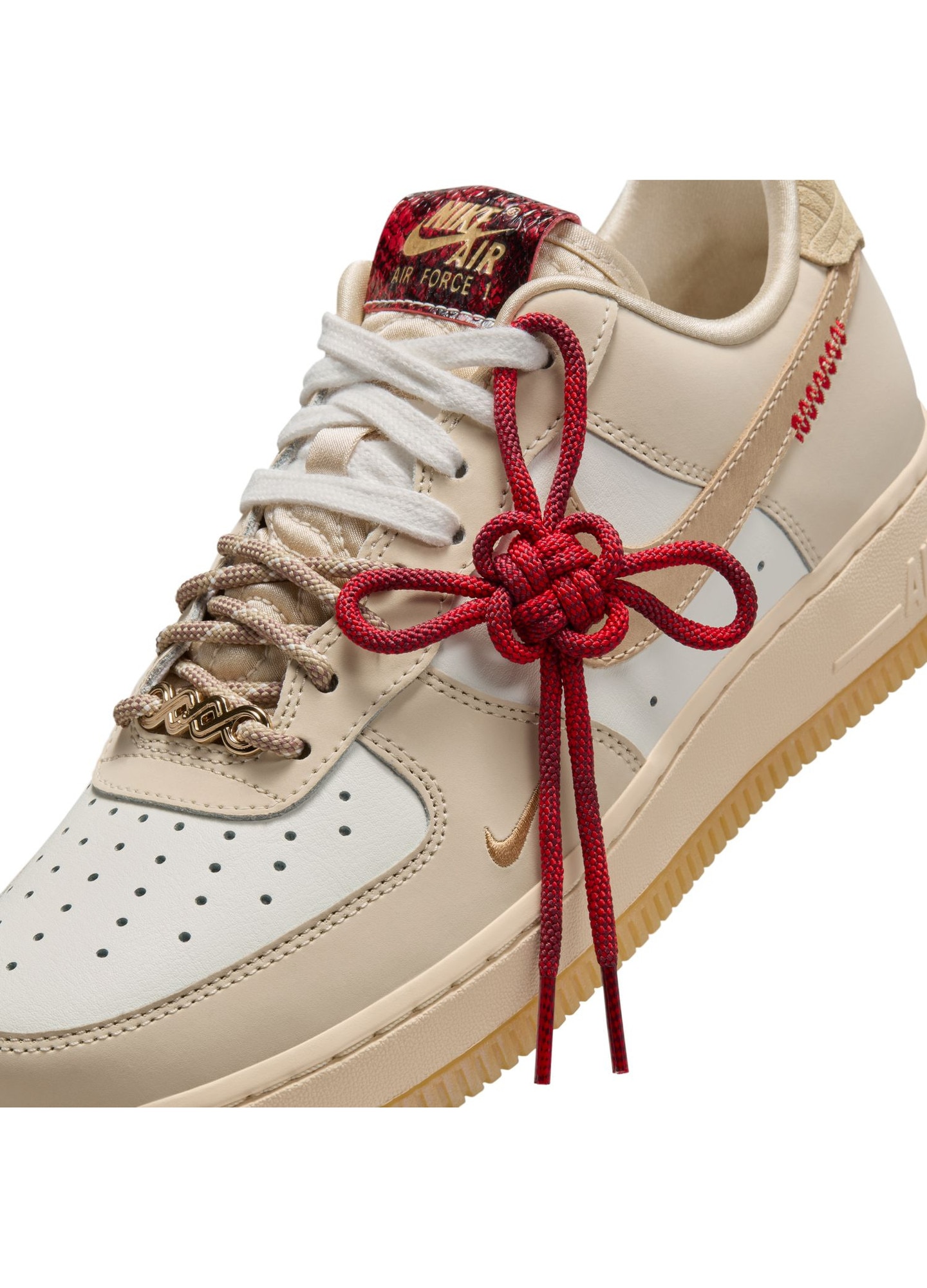 Pantofi sport, Nike, Wmns Air Force 1 '07 Lx Cn, Piele naturala
