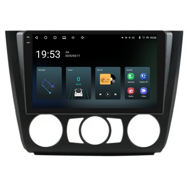 Navigatie PilotOn BMW Seria 1 2004-2011 9 inch 4GB 64GB 4 CORE