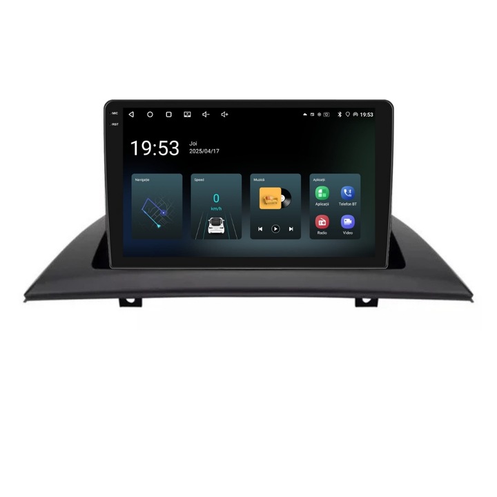 Navigációs rendszer, BMW X3 E83 2003-2011, 9 hüvelykes kijelző, 4 GB-os, 64 GB-os, 4 magos rendszer