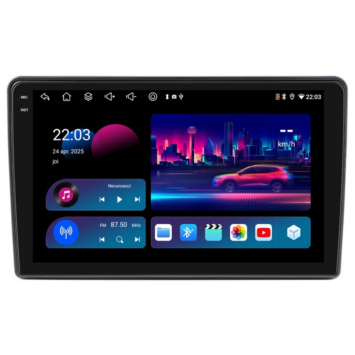 Navigatie PilotOn Citroen Berlingo 2015-2018 9 inch 4GB 64GB 8 CORE