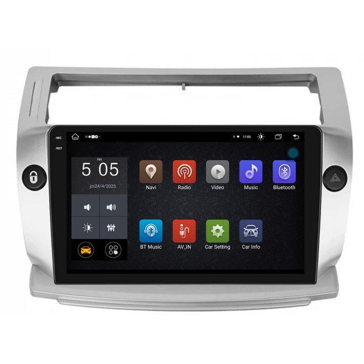 Navigatie PilotOn Citroen C4 2004-2011 2K 8GB 256GB 8 CORE