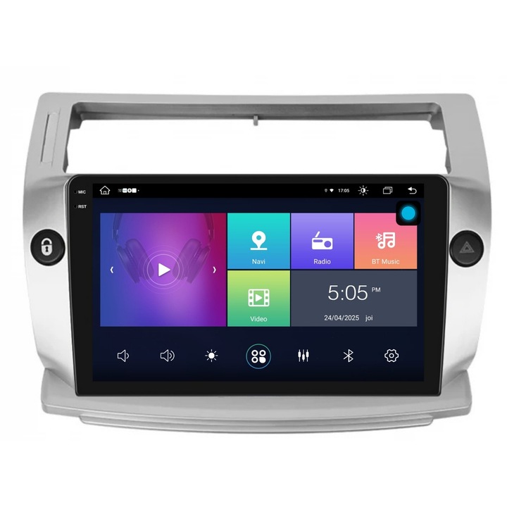 Navigatie PilotOn Citroen C4 2004-2011 2K 4GB 64GB 8 CORE