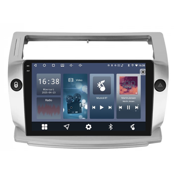 Navigatie PilotOn Citroen C4 2004-2011 9 inch 2GB 32GB 4 CORE