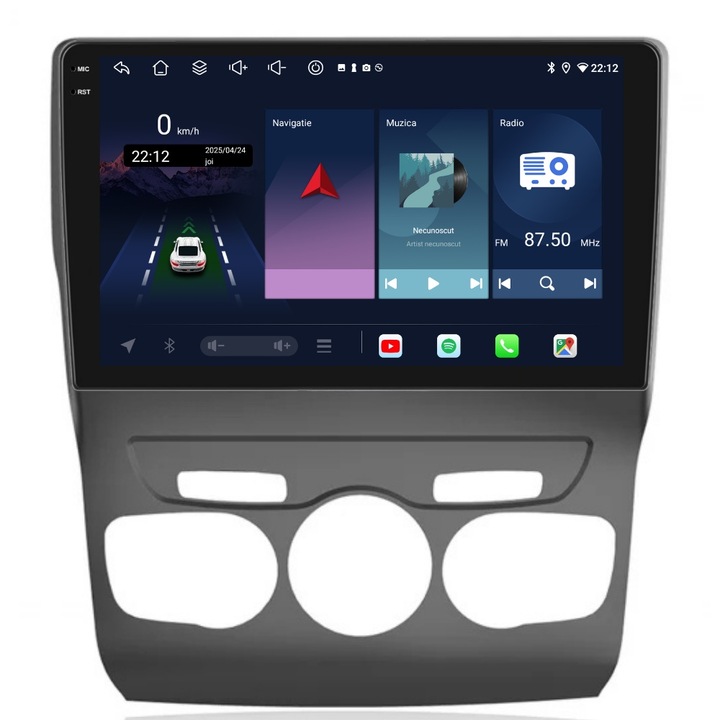 Navigatie PilotOn Citroen DS4 2010-2018 10 inch 6GB 128GB 8 CORE