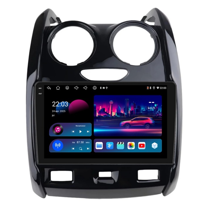 Navigatie PilotOn Dacia Duster 2014-2018 9 inch 4GB 64GB 8 CORE