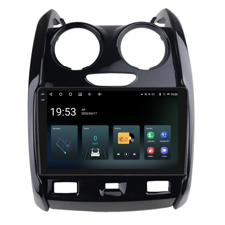 Navigatie PilotOn Dacia Duster 2014-2018 9 inch 4GB 64GB 4 CORE