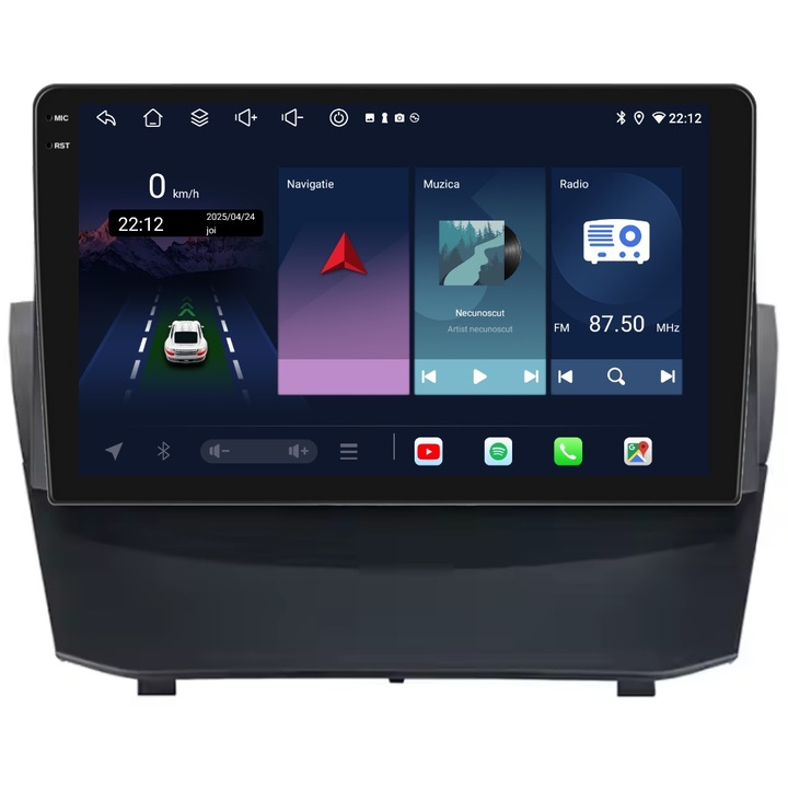 Navigatie PilotOn Ford Fiesta VI 2009-2017 9 inch 6GB 128GB 8 CORE