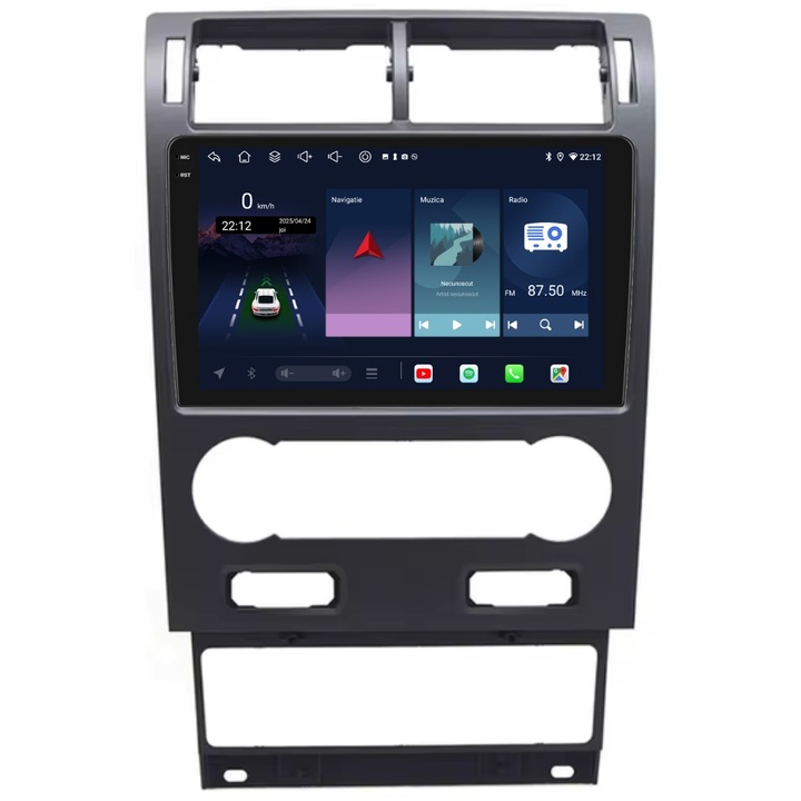 Navigatie PilotOn Ford Mondeo III 2004-2007 9 inch 6GB 128GB 8 CORE