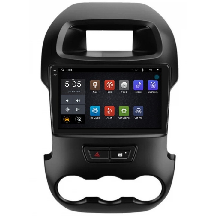 Navigációs rendszer: Ford Ranger 2011-2016 2K 8GB 256GB 8 magos