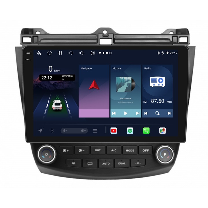 Navigatie PilotOn Honda Accord VII 2003-2008 10 inch 6GB 128GB 8 CORE