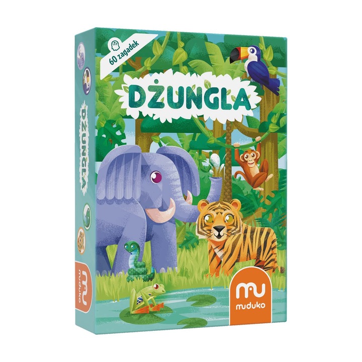 Логическа игра MUDUKO, 60 предизвикателства, многоцветна