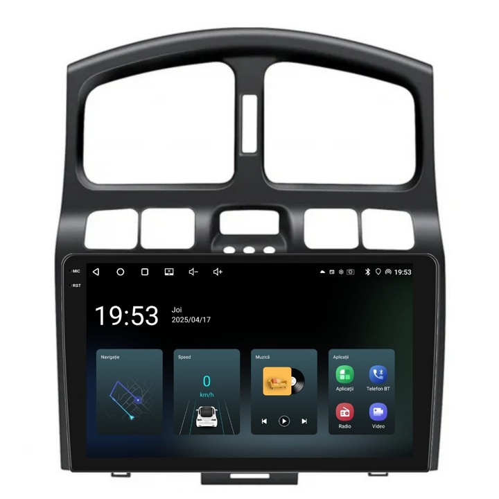 Navigatie PilotOn Hyundai Santa FE I 2000-2006 9 inch 4GB 64GB 4 CORE