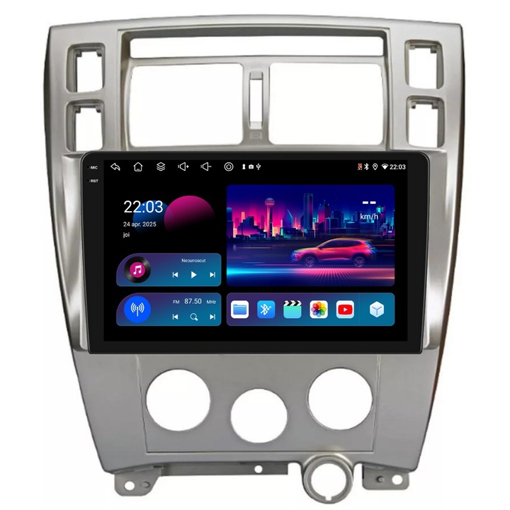 Navigatie PilotOn Hyundai Tucson 2006-2010 10 inch 4GB 64GB 8 CORE