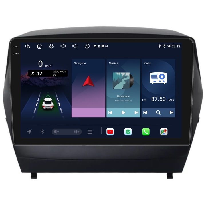 Navigatie PilotOn Hyundai Tucson 2 2009-2015 9 inch 6GB 128GB 8 CORE