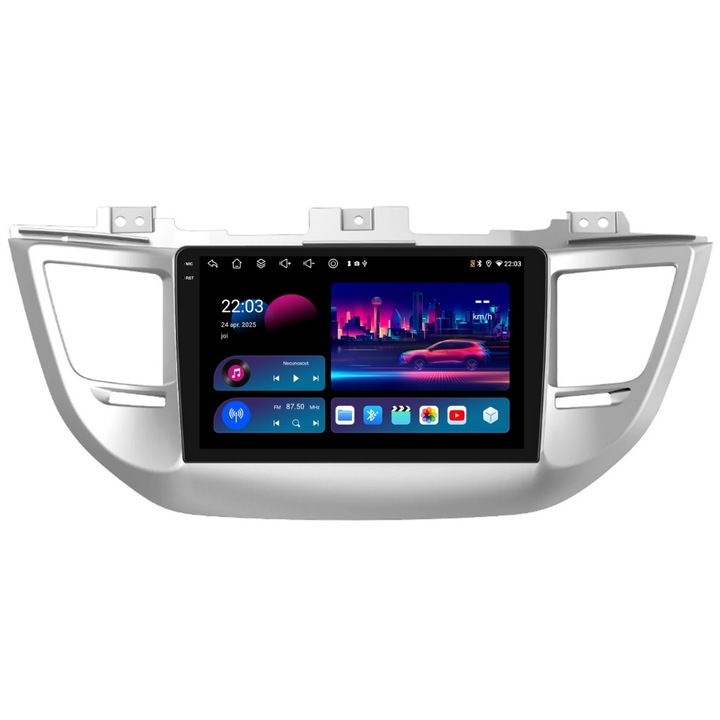 Navigatie PilotOn Hyundai Tucson 3 2015-2020 9 inch 4GB 64GB 8 CORE