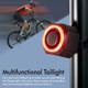 Alarma Anti Furt Pentru Biciclete Si Motociclete 110 DB, Beedove, Reincarcabila Prin USB, 3 Nivele De Volume, Lumina De Pozitie, Indicator De Franare, Senzor De Vibratii, Impermeabila IP65, 7 Nivele De Senzivitate, Cu Telecomanda, Negru/Rosu