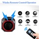 Alarma Anti Furt Pentru Biciclete Si Motociclete 110 DB, Beedove, Reincarcabila Prin USB, 3 Nivele De Volume, Lumina De Pozitie, Indicator De Franare, Senzor De Vibratii, Impermeabila IP65, 7 Nivele De Senzivitate, Cu Telecomanda, Negru/Rosu
