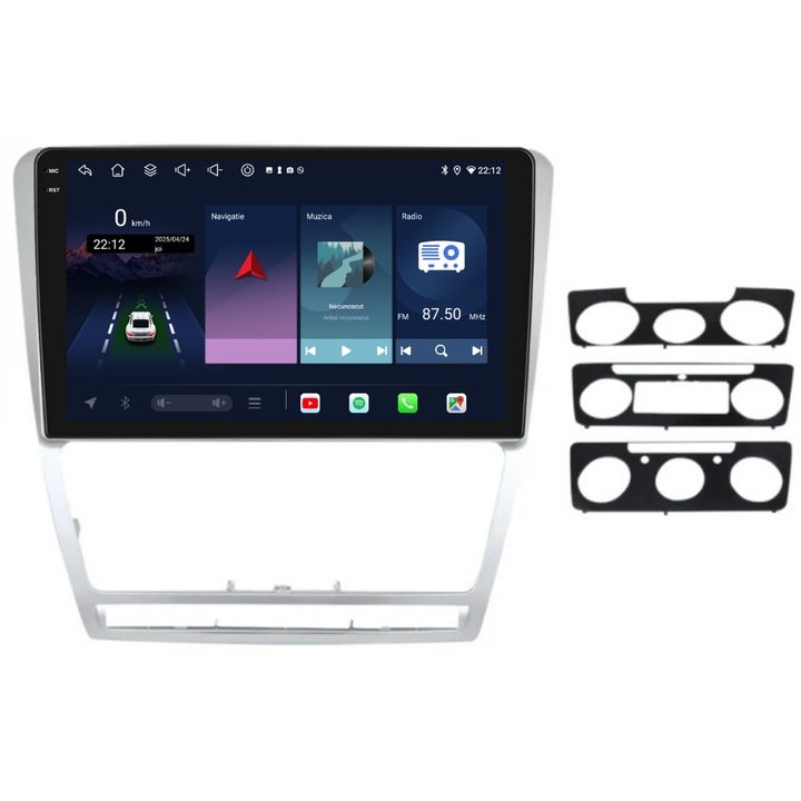 Navigatie PilotOn Skoda Octavia II 2004-2013 10 inch 6GB 128GB 8 CORE