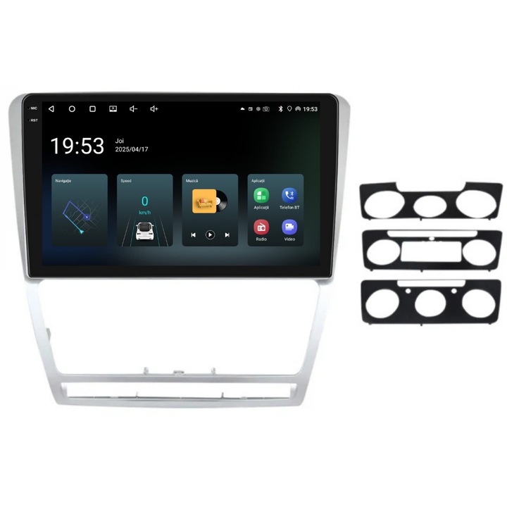 Navigatie PilotOn Skoda Octavia II 2004-2013 10 inch 4GB 64GB 4 CORE