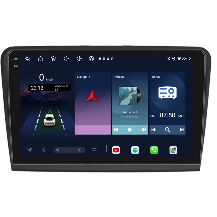 Navigatie PilotOn Skoda Superb II 2008-2015 10 inch 6GB 128GB 8 CORE