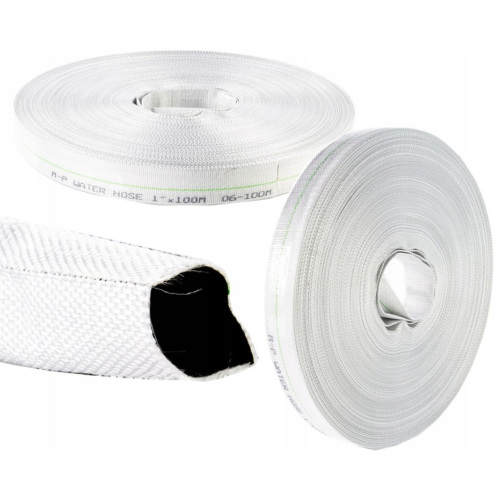 Kerti tömlő, MAR-POL, 100 m, fehér