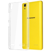 Capac de protectie din TPU subtire (0.3 mm) pentru Lenovo A6000 / A6010 / K3, alb transparent