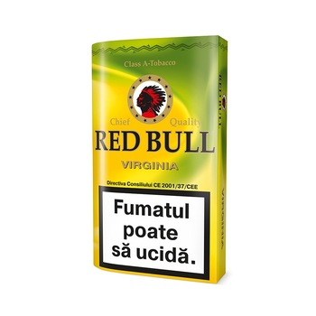 Tutun de rulat Red Bull Virginia, 30 g Tutun de rulat Red Bull Virginia, 30 g