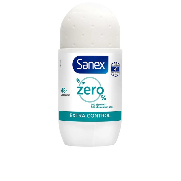 Дезодорант рол-он Sanex Zero% Extra Control 48h, 50 мл