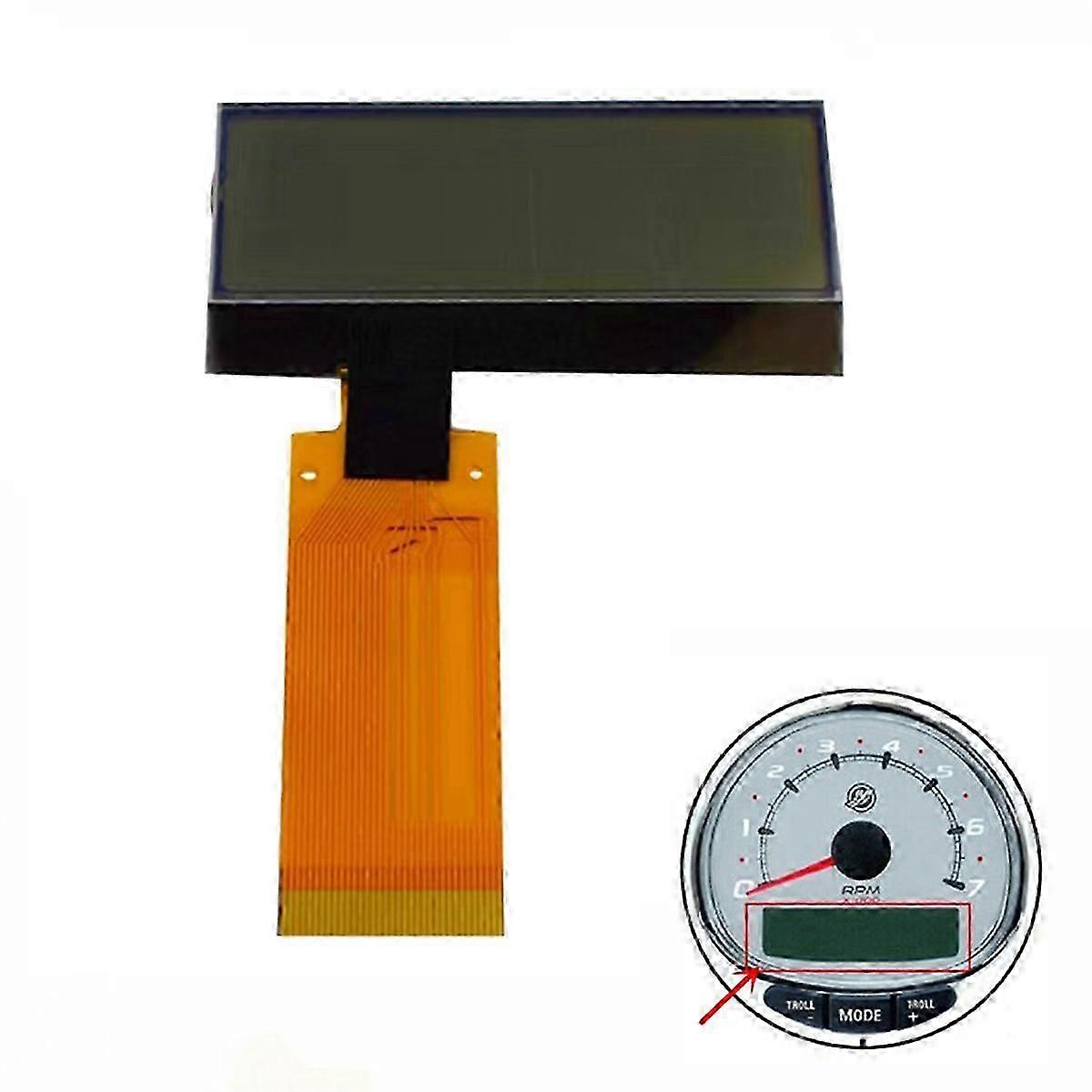 85mm LCD Multifunction Display For Mercury Smartcraft SC1000 Speedometer – Replacement Screen