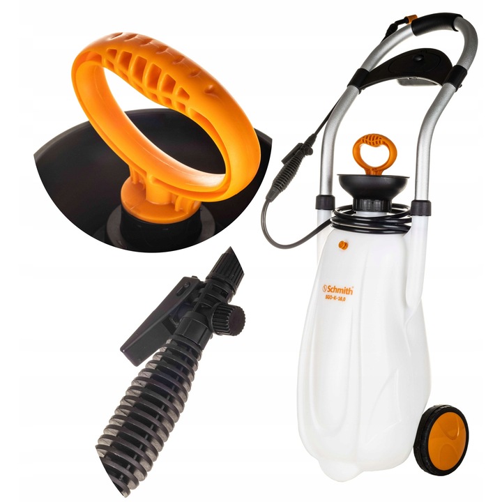 Opryskiwacz Schmith 16L, 2,5m furtun, 3 bari, pentru gradina