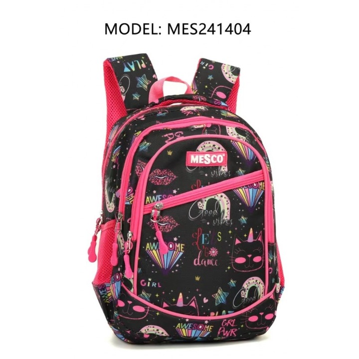 Közepes iskolatáska óvodásoknak, 38x26,5x12 cm, Play, Mesco