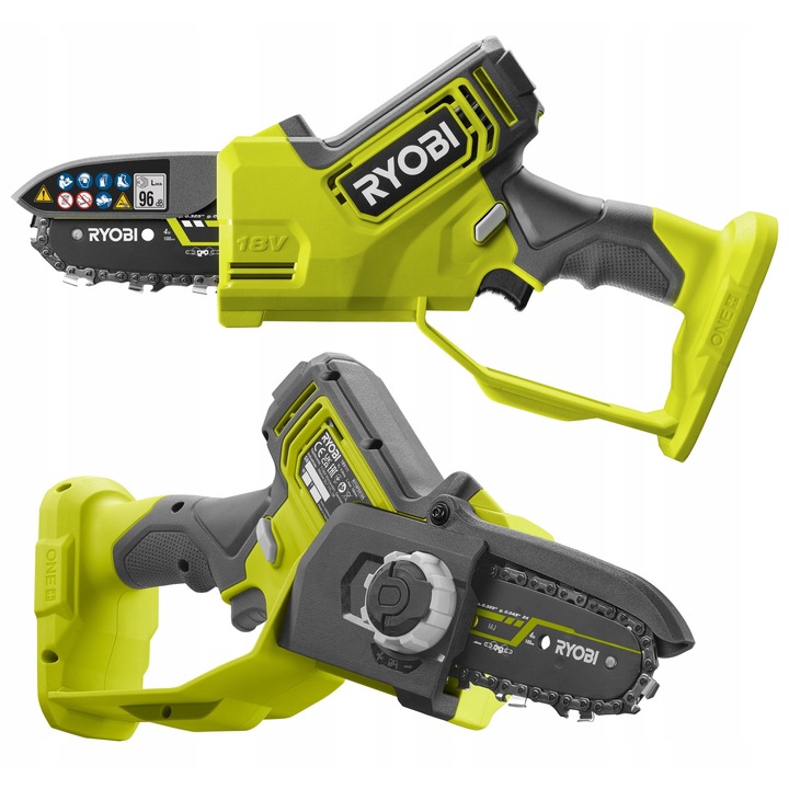 Fierastrau electric fara perii Ryobi 18V, 10 cm, taiere 80 mm, fara acumulator si incarcator