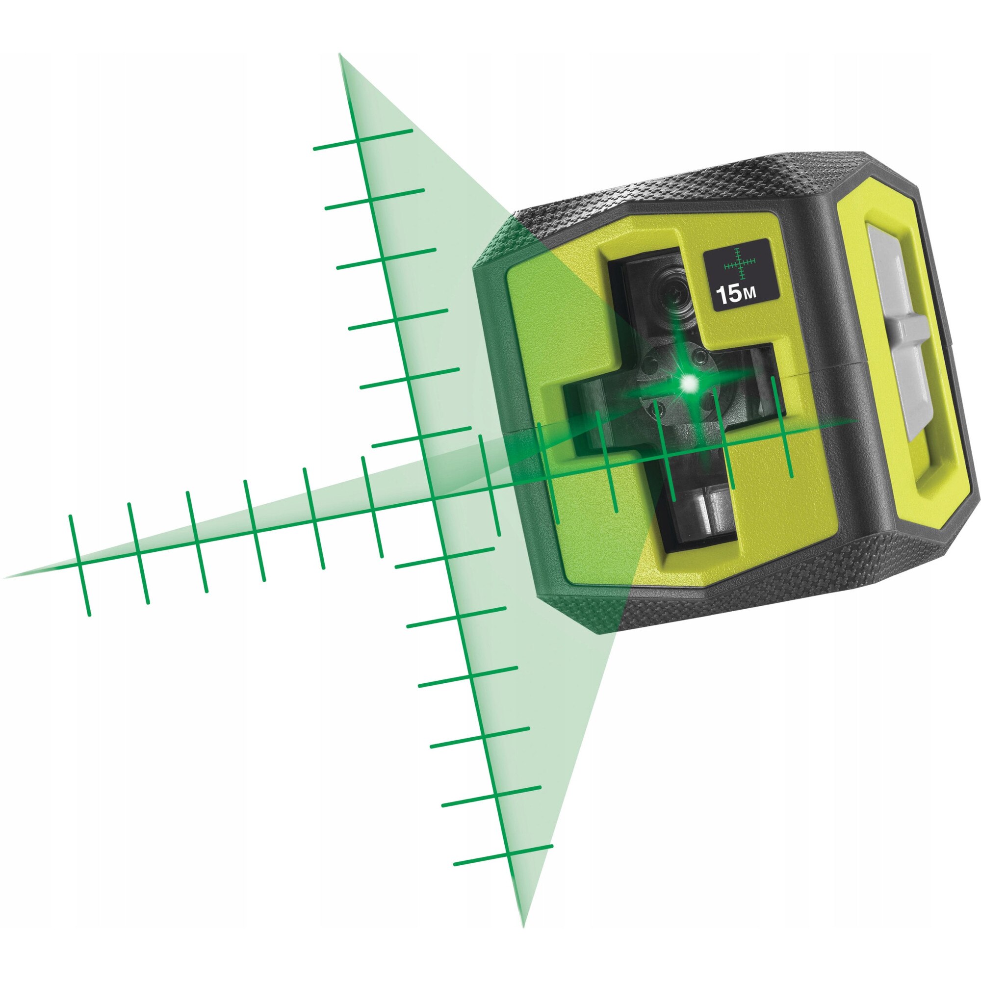 Laser verde cu marcaje de retea Ryobi RBCLLG2, precizie +/-0,5mm/m ...