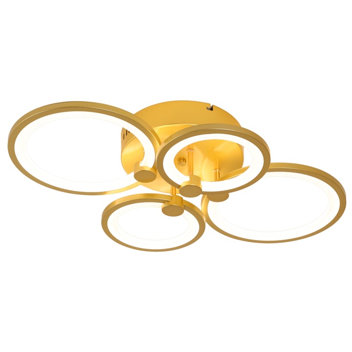 DeLux LED полилей с дистанционно управление, 61x40x12см, 108W, IP20