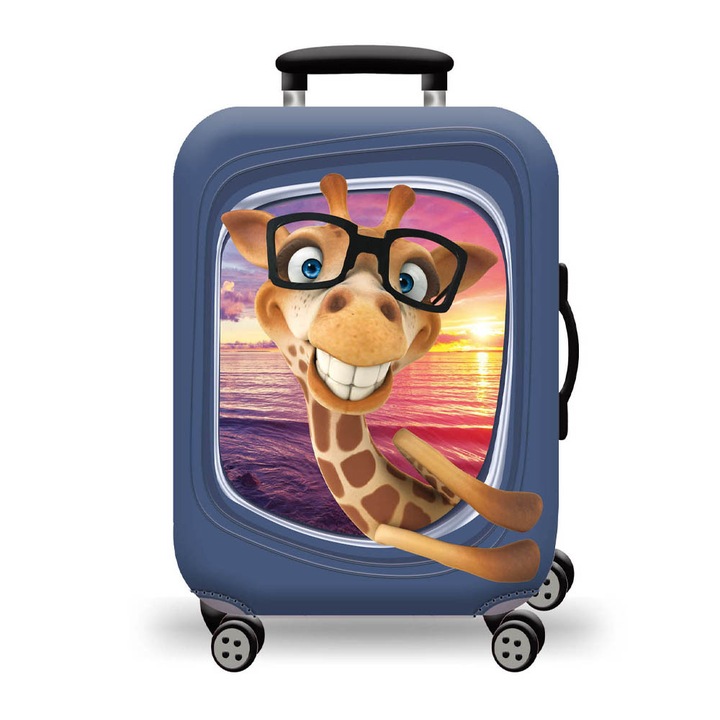 Husa pentru valiza Mare Amber, 70x63,5-71cm, elastica, rezistenta