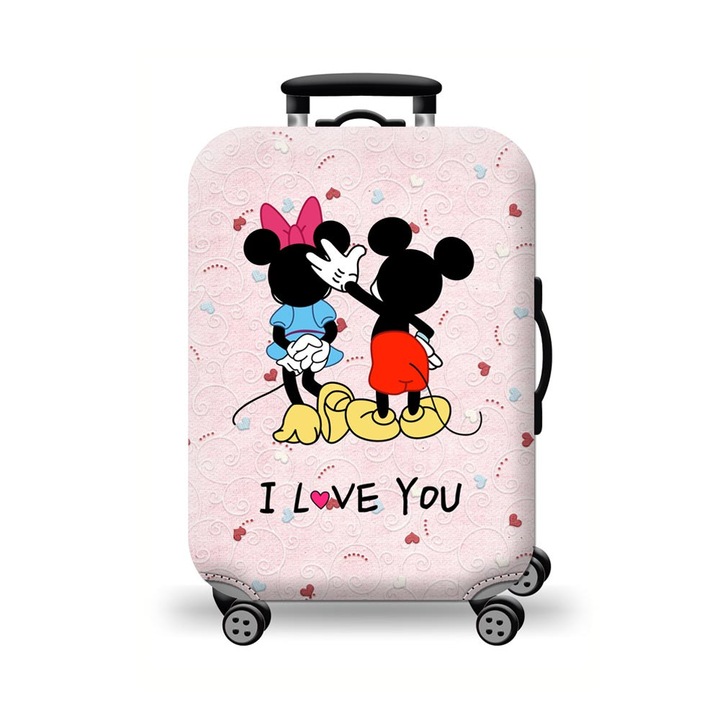 Husa pentru valiza, Amber, 50cm, elastica, rezistenta