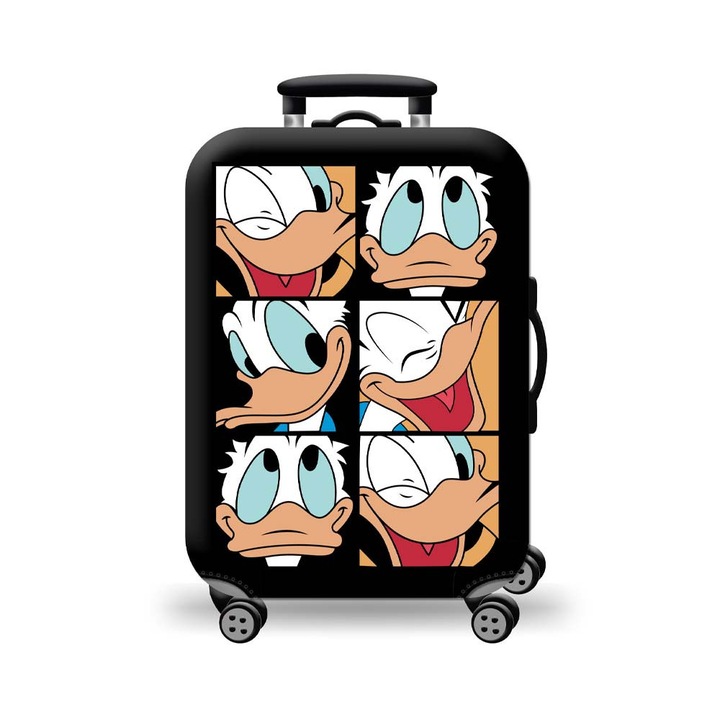 Husa pentru valiza, Amber, 50cm, negru